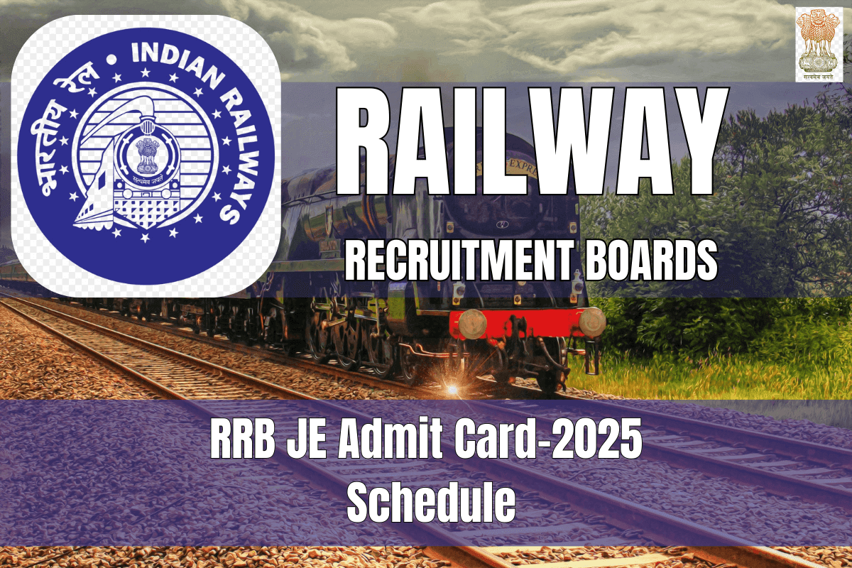 RRB JE Admit Card 2025: Download CBT-II Hall Ticket