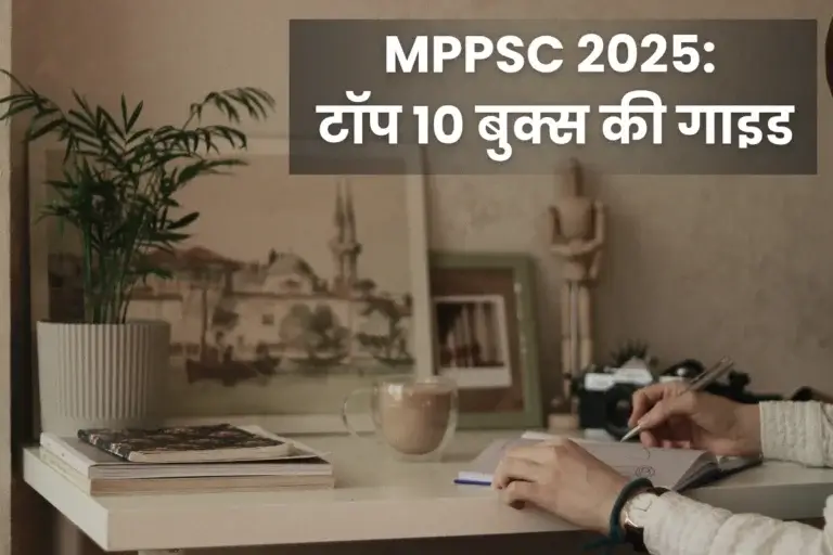 MPPSC 2025: टॉप 10 बुक्स की गाइड A student Preparation for Notes