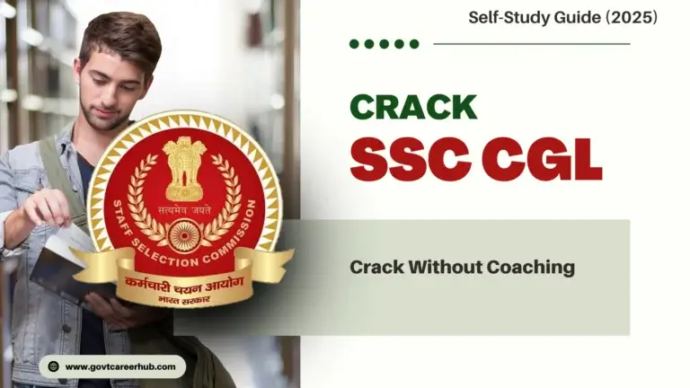 How to Crack SSC CGL in First Attempt Without Coaching