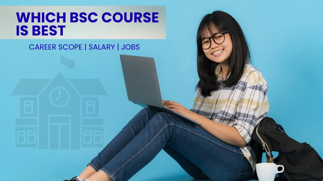 Laptop, school building, and a hopeful smile. Which BSc course is best for biology?