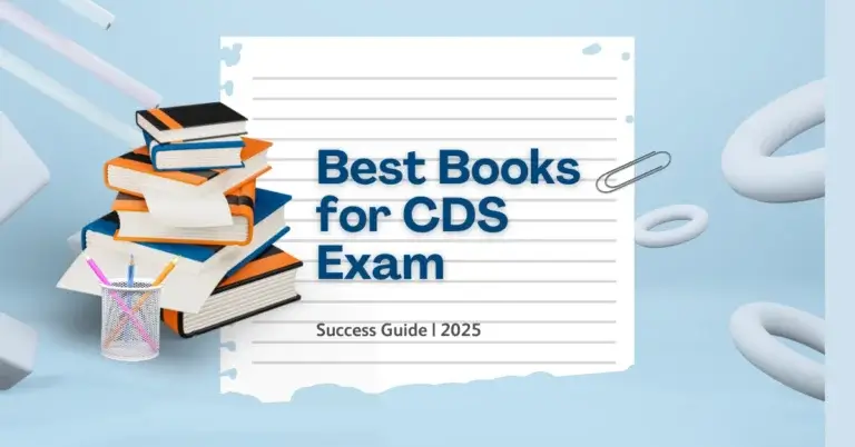 A guide to the best books for men preparing for the CDS exam in 2025.