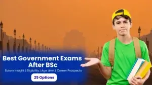 Government exams after BSc: a hazy future, but a bright mind.