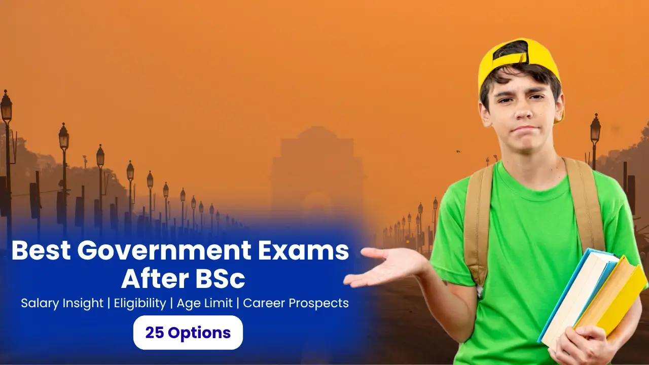 Government exams after BSc: a hazy future, but a bright mind.