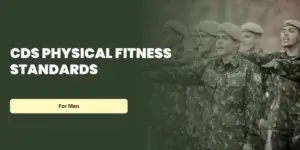 A display of strength and discipline, showcasing the CDS physical fitness standards for men.
