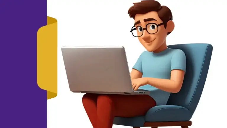Focused on the task, a man prepares for his CDS exam, laptop open, ready to conquer the challenges ahead. | CDS exam preparation strategy for working men