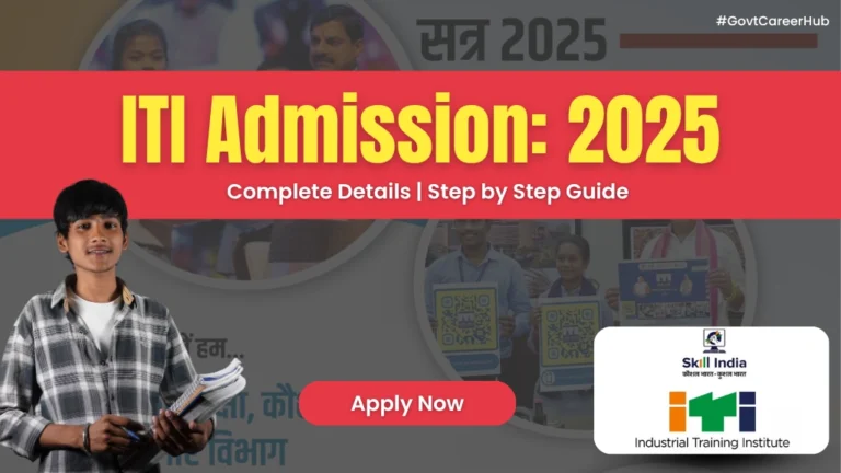 MP ITI Admission 2025 Step by Step Guide