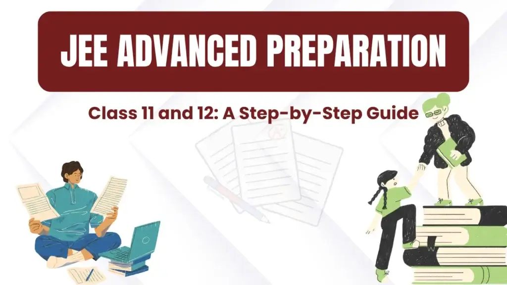 Preparing for JEE Advanced: A student's journey, illustrated.
