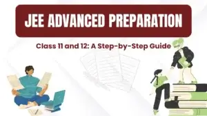 Preparing for JEE Advanced: A student's journey, illustrated.