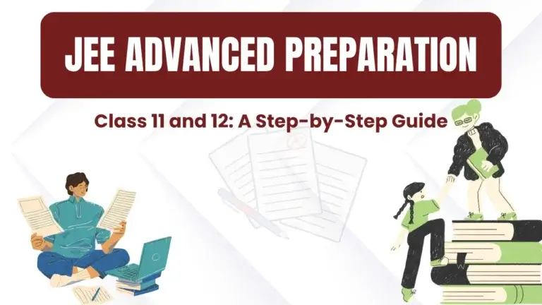 Preparing for JEE Advanced: A student's journey, illustrated.