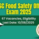 MPPSC Food Safety Officer Recruitment 2025