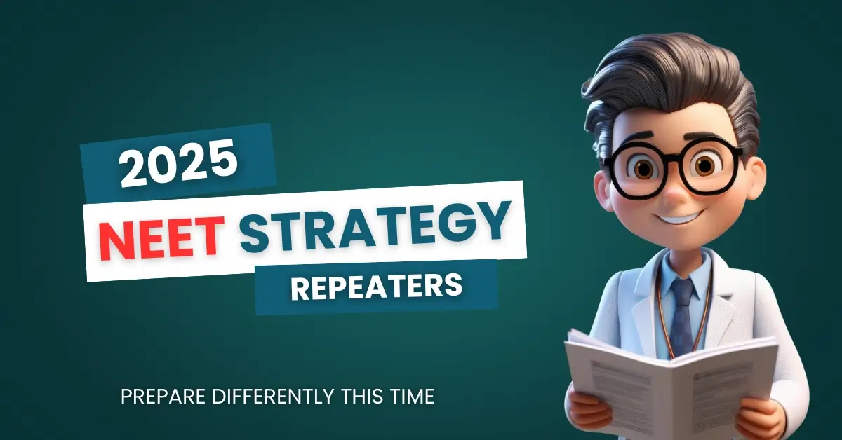 A friendly face for a new strategy. 2025 NEET repeaters, prepare differently.