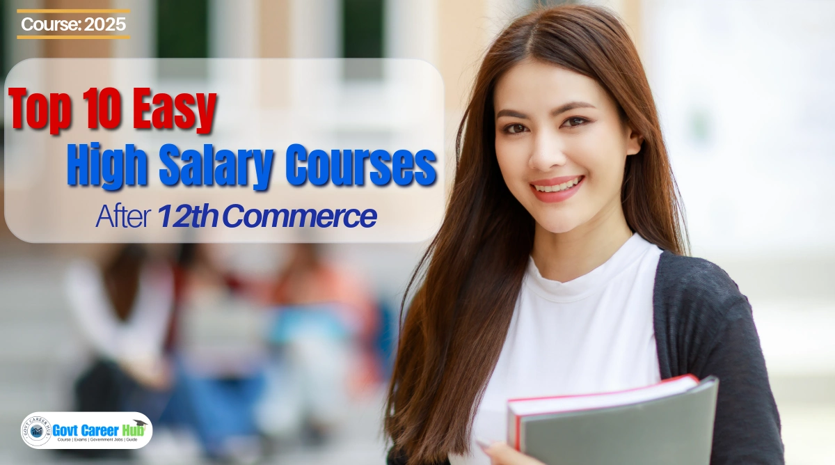 Top 10 easy high-salary courses after 12th commerce, a promising future awaits.