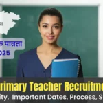 Varg-3 Primary Teacher Recruitment 2025