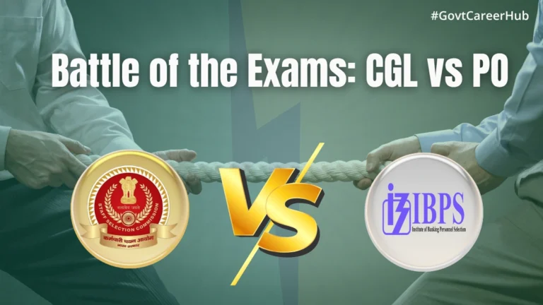 SSC CGL vs Bank PO Which is Tough