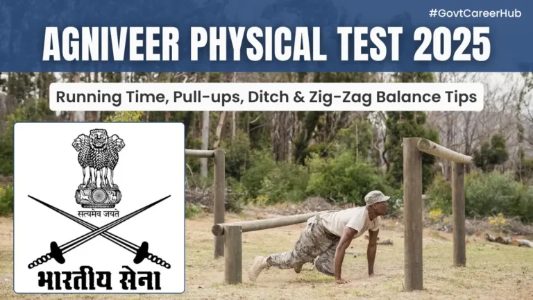 Agniveer PFT training tips