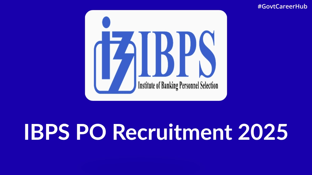 IBPS PO Recruitment 2025