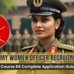 Indian Army Women Officer Recruitment 2025