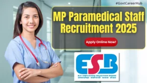 MP Paramedical Staff Recruitment 2025