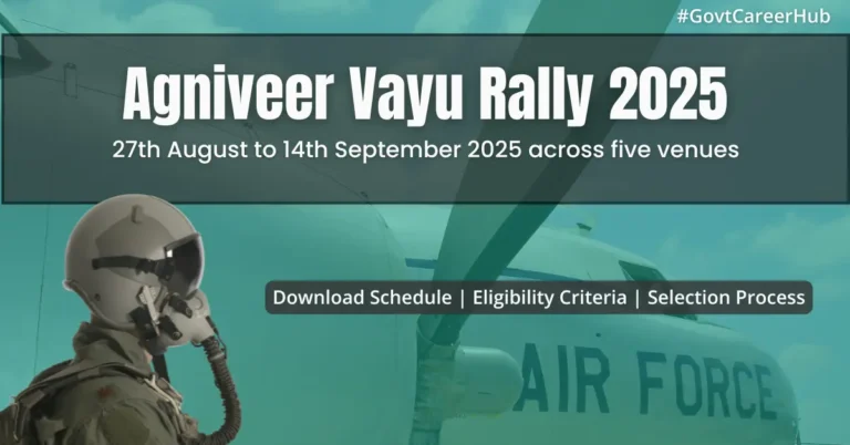 Agniveer Vayu Rally 2025