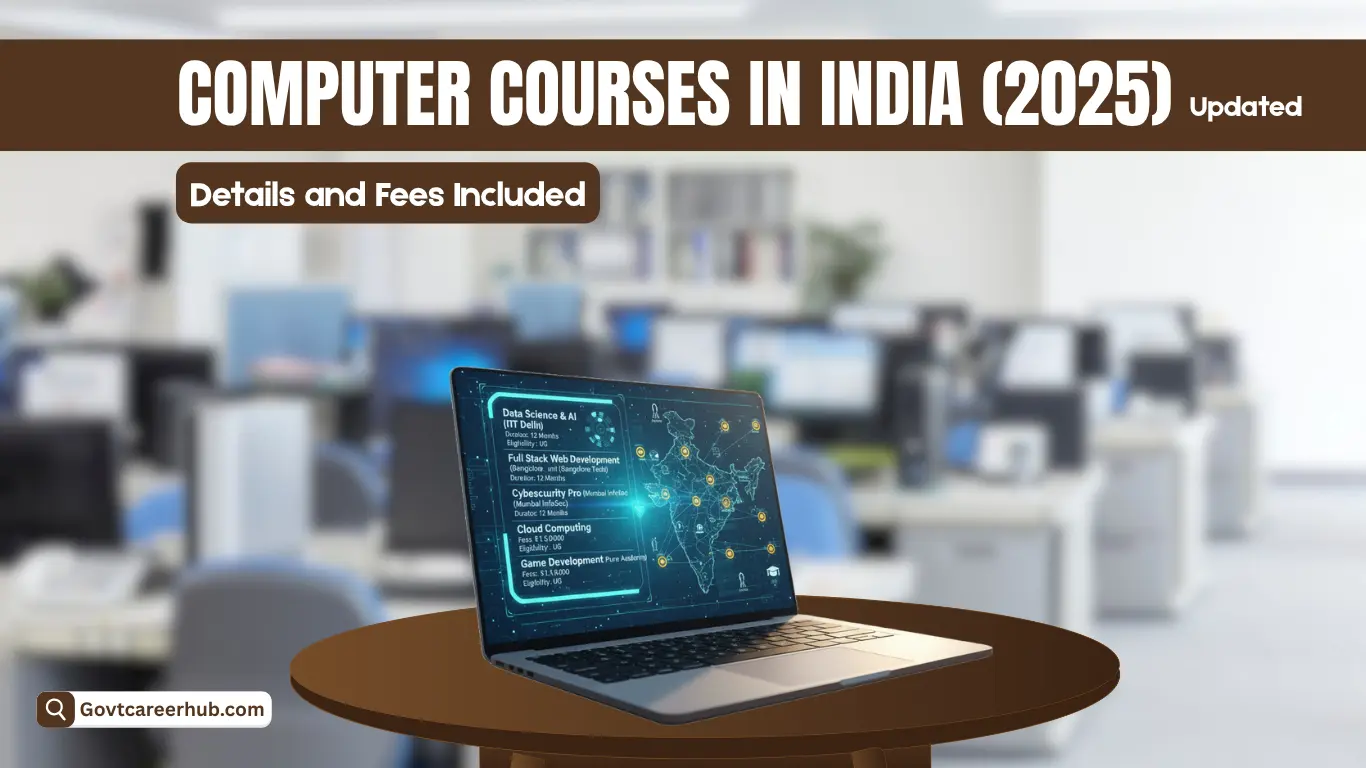 Computer Courses List with Details and Fees in India