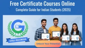 Free Certificate Courses Online with Google Recognition