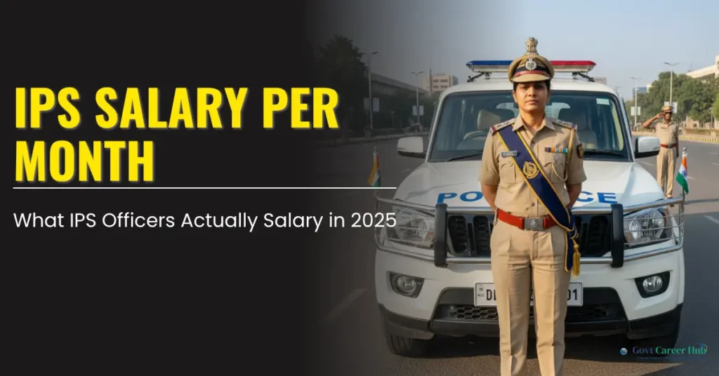 Indian Police Service Salary Per Month in 2025